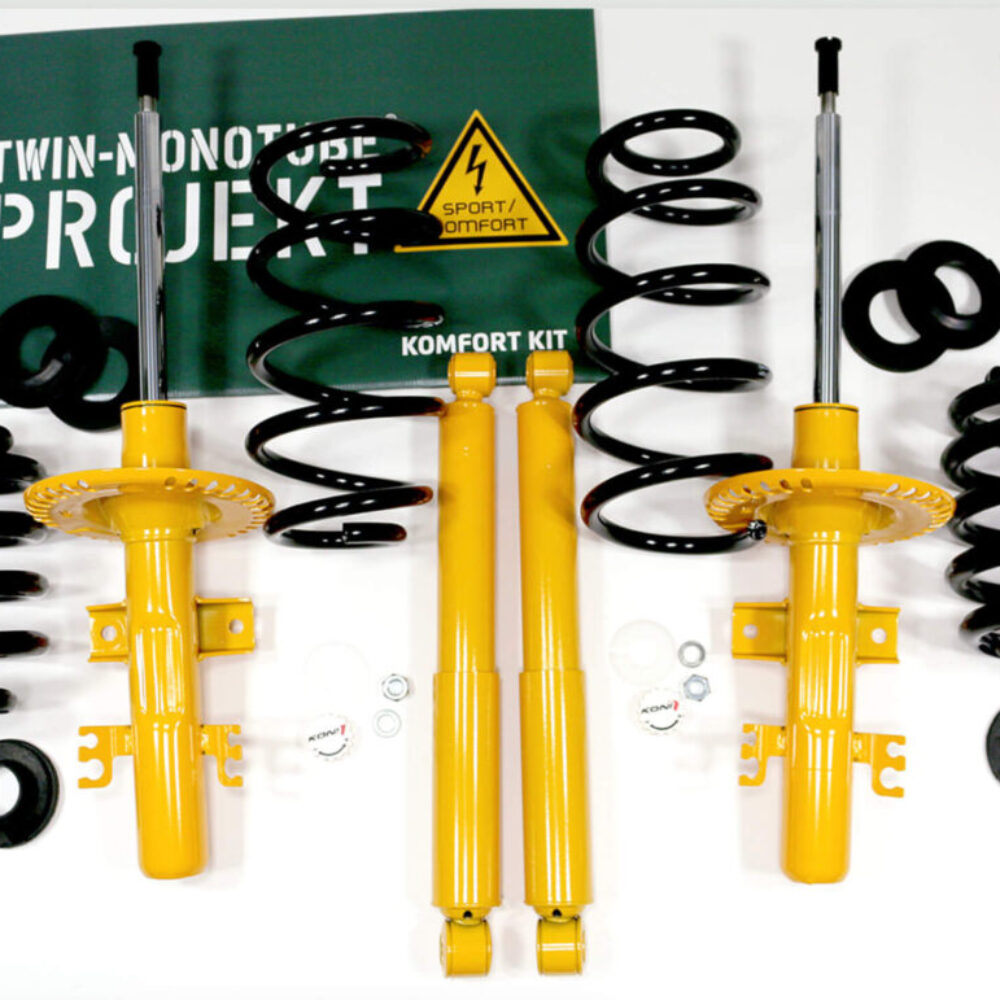 TWIN-MONOTUBE-PROJEKT – Kompletny zestaw zawieszenia podnoszącego z regulacją komfortu jazdy