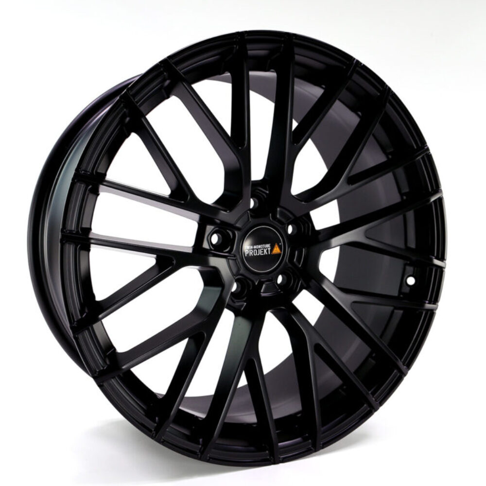 Felga Twin-Monotube-Projekt 20.2 9×20 — czarny satynowy, deep concave | VW T5, T6, T6.1