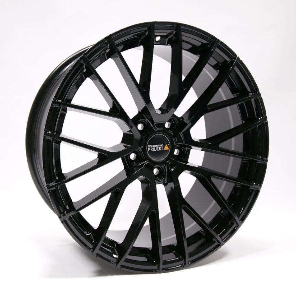 Felga Twin-Monotube-Projekt 20.2 9×20 — czarny połysk, deep concave | VW T5, T6, T6.1