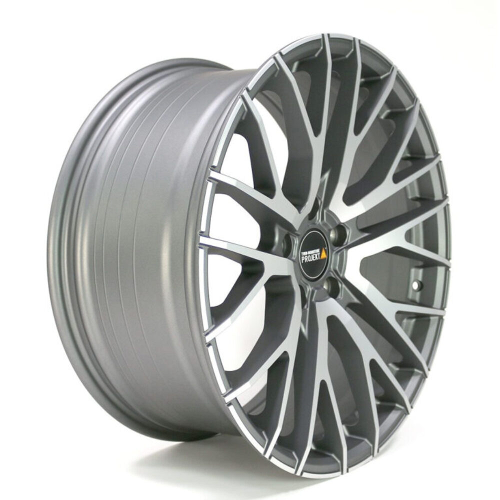 Felga Twin-Monotube-Projekt 20.2 9×20 — gunmetal szczotkowany front, deep concave | VW T5, T6, T6.1