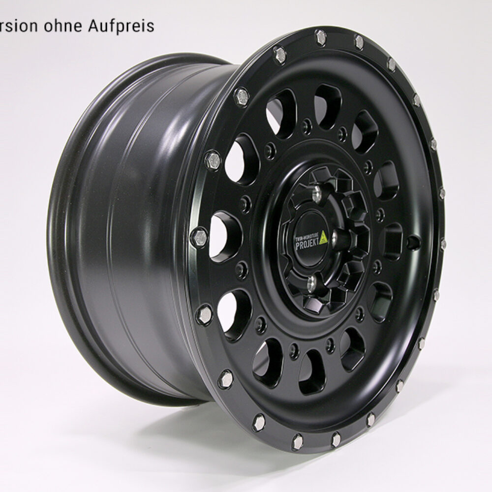 Felga terenowa Twin-Monotube-Projekt-AT3 8×17 — czarny | VW T5, T6, T6.1