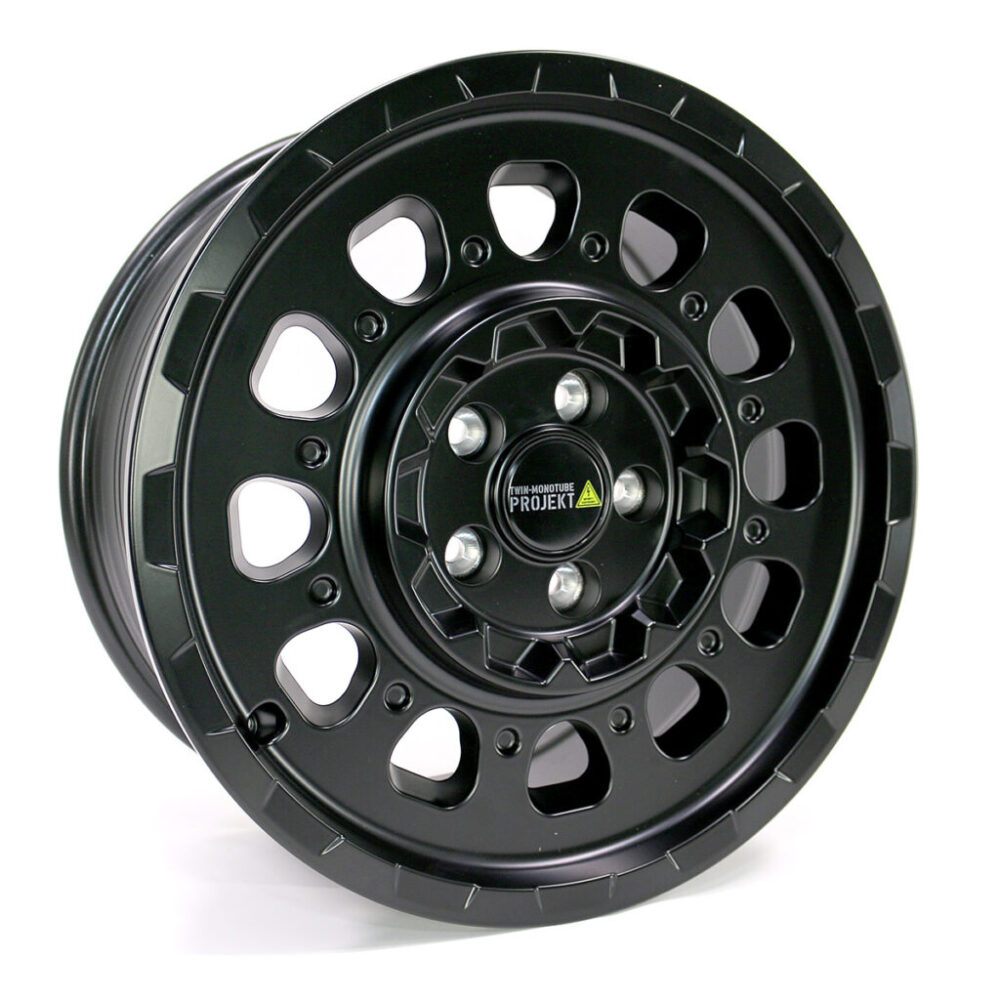 Felga Twin-Monotube-Projekt-AT3-HD-MONOBLOC 8,5×18 wklęsła — czarny satynowy | VW T5, T6, T6.1