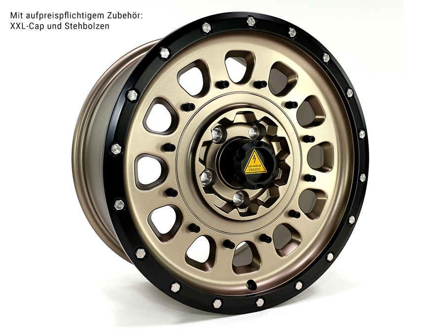 Felga terenowa Twin-Monotube-Projekt-AT3 8×17 — TERRA | VW T5, T6, T6.1