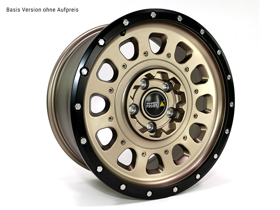 Felga terenowa Twin-Monotube-Projekt-AT3 8×17 — TERRA | VW T5, T6, T6.1 - obrazek 3