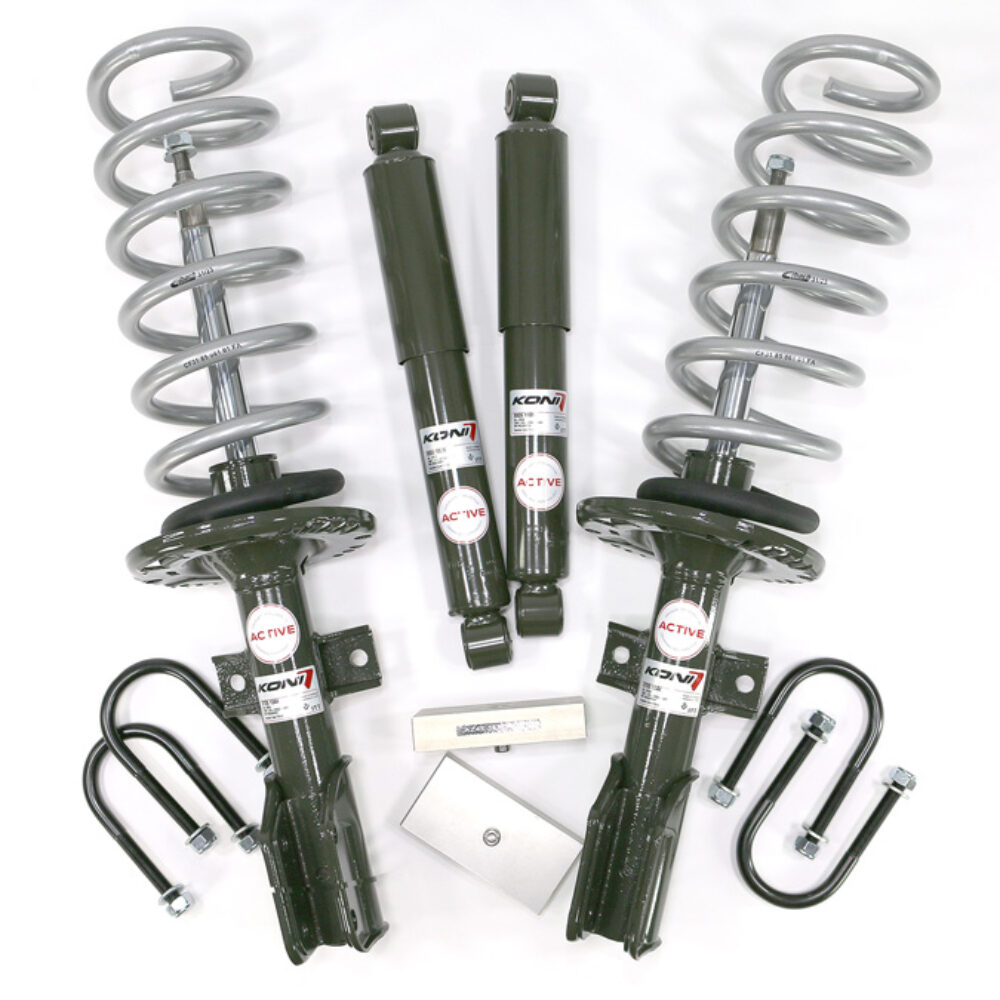 Kompletne zawieszenie podnoszące TWIN-MONOTUBE-PROJEKT-LIFT-TGE +35–40 mm — VW Crafter (SY, SZ), MAN TGE