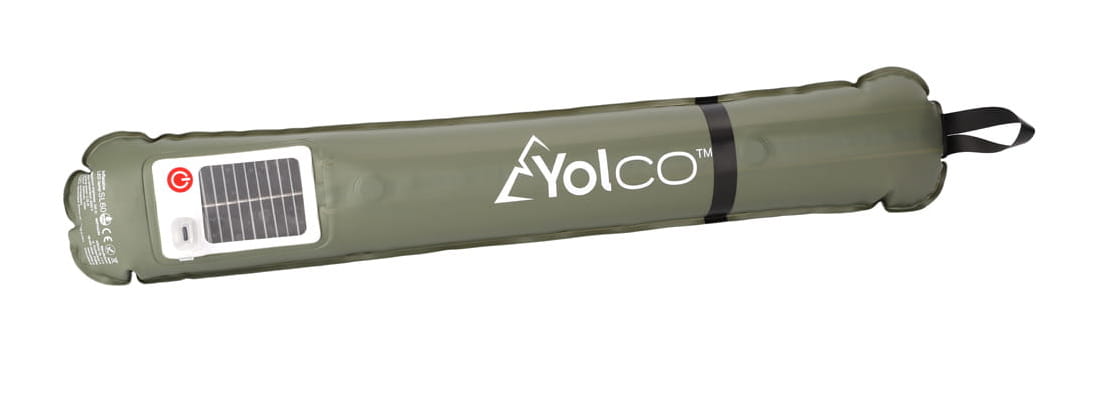 Lampa kempingowa solarna Yolco SL60 — nadmuchiwana LED, IP66, USB-C - obrazek 5
