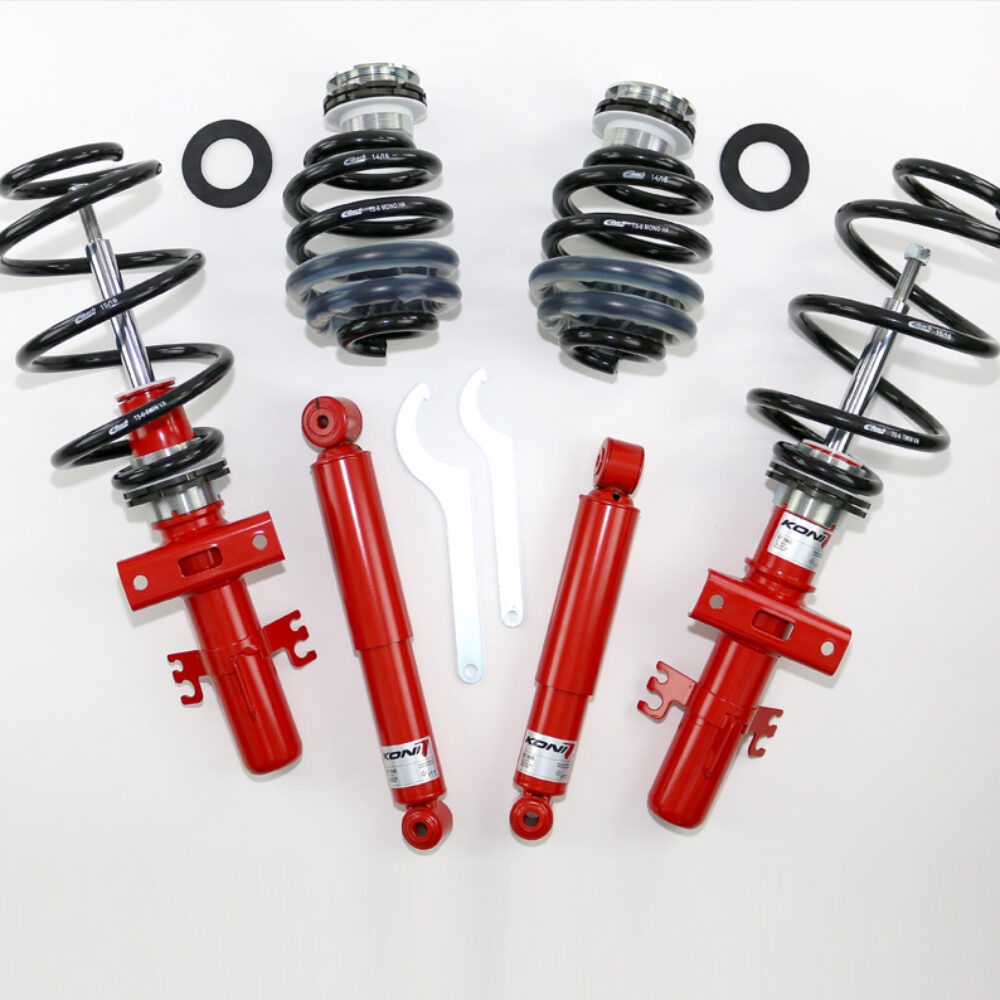 Zawieszenie gwintowane obniżające TWIN-ADJUST TIEF — VW T5, T6, T6.1 (bez DCC)
